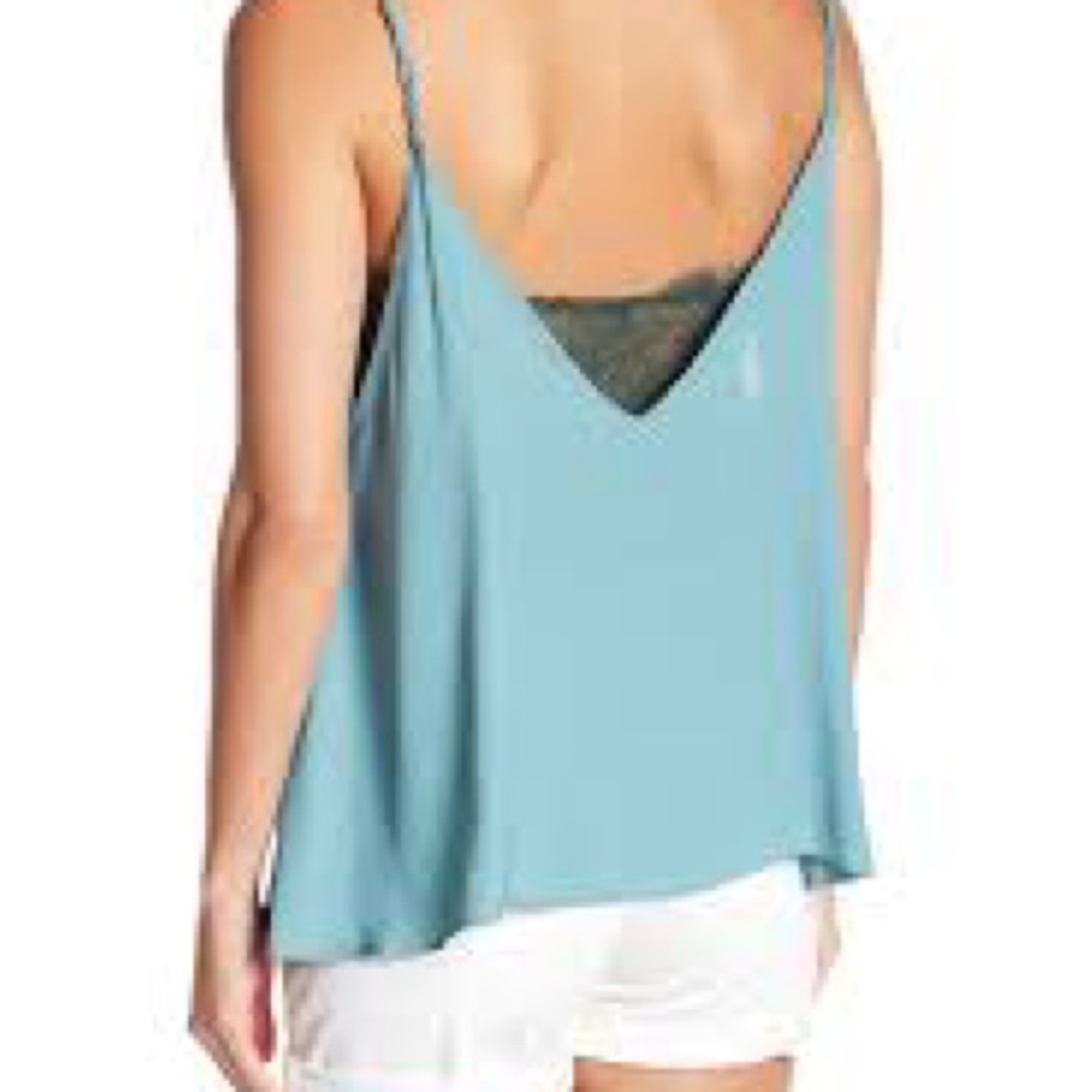 Free People Lace Inset Camis